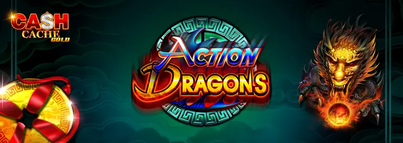 Ca$h Cache Gold Action Dragons — Ainsworth
