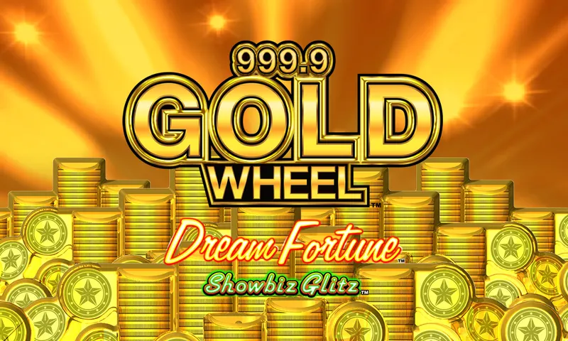 999.9 Gold Wheel™ – Dream Fortune Showbiz Glitz — Aruze Gaming