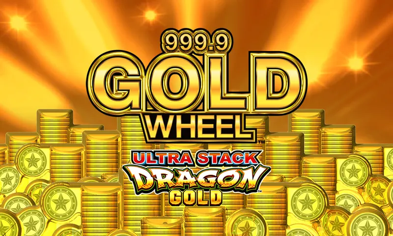 999.9 Gold Wheel™ – Ultra Stack Dragon Gold — Aruze Gaming