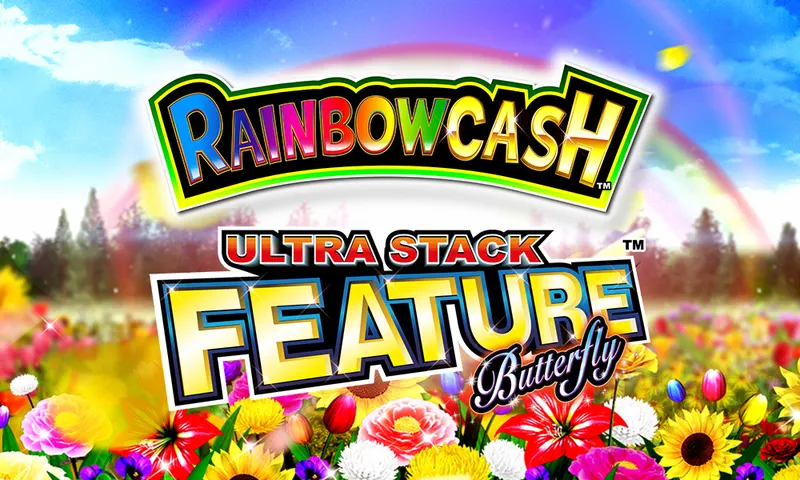 Rainbow Cash Ultra Stack™ – Feature Butterfly — Aruze Gaming