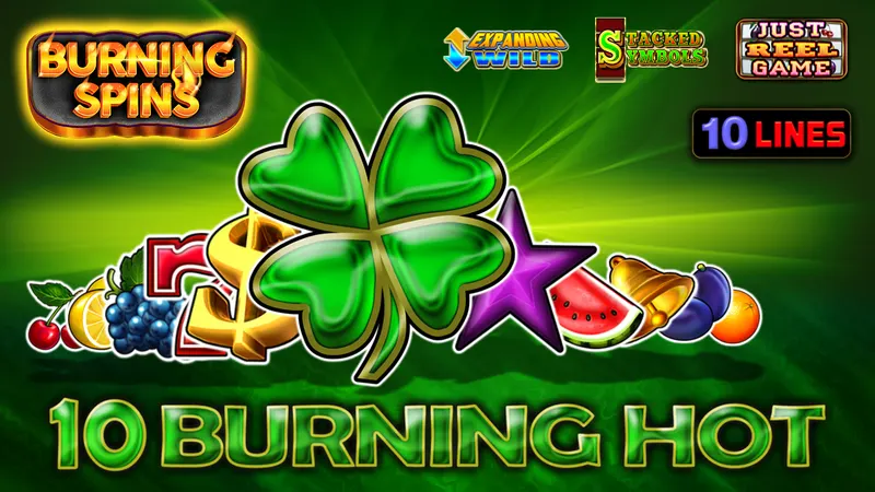 10 Burning Hot Burning Spins — EGT