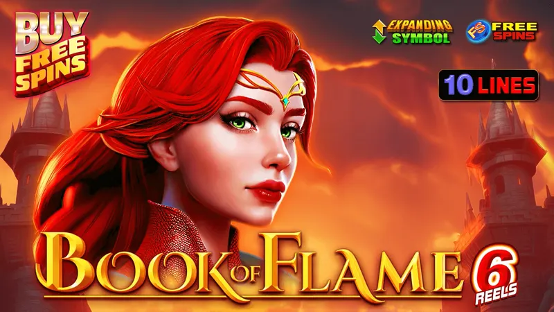 Book of Flame 6 Reels Bonus Buy — EGT