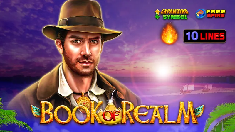 Book of Realm Burning Spins — EGT
