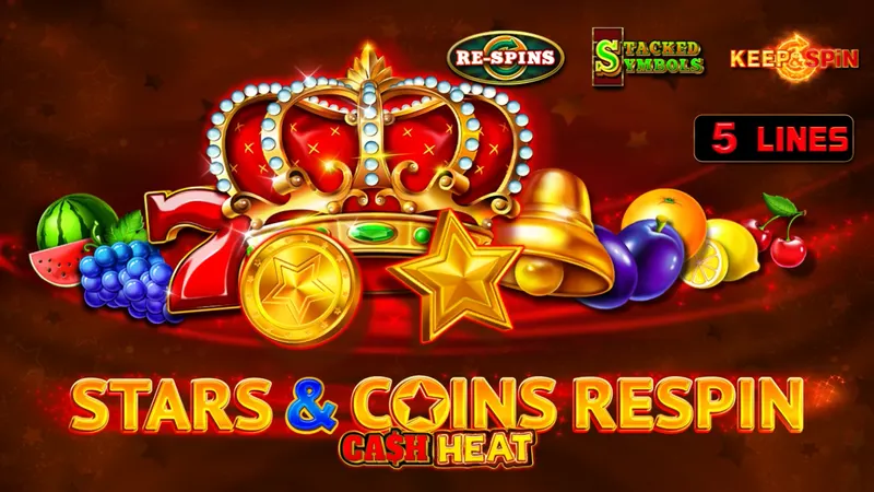Stars & Coins Respin Cash Heat — EGT