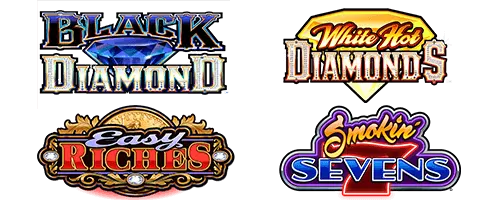Black Diamond, Easy Riches, White Hot Diamond, & Smokin’ 7s — Everi