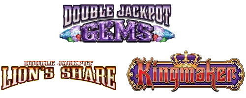 Double Jackpot Gems®, Double Jackpot Lion’s Share® & Kingmaker® — Everi