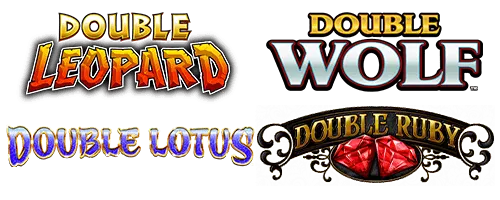 Double Wolf, Double Leopard, Double Lotus & Double Ruby — Everi