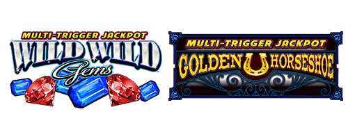 Multi-Trigger Jackpot Golden Horseshoe™ & Multi-Trigger Wild Wild Gems™ — Everi