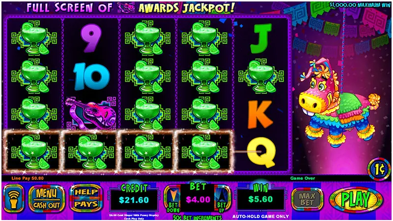 Fiesta Loca Reel Action Poker — Grand Vision Gaming