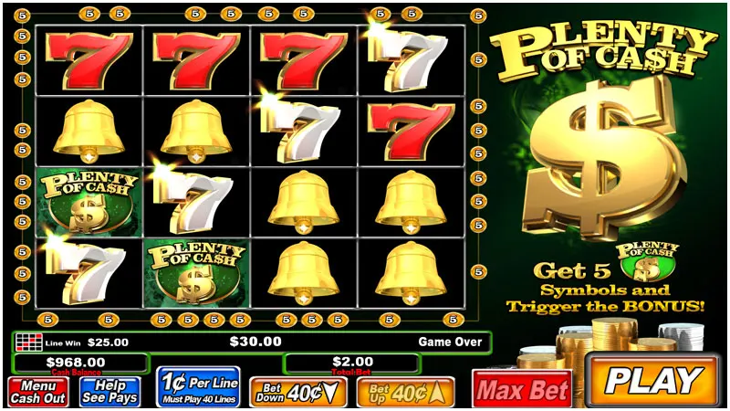 Plenty of Cash — Grand Vision Gaming