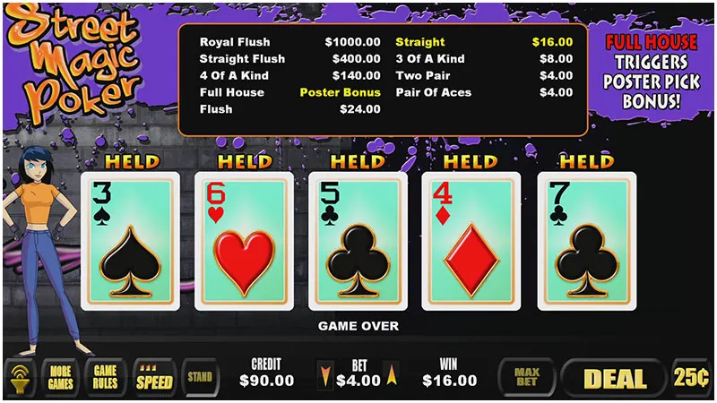 Street Magic Poker — Grand Vision Gaming
