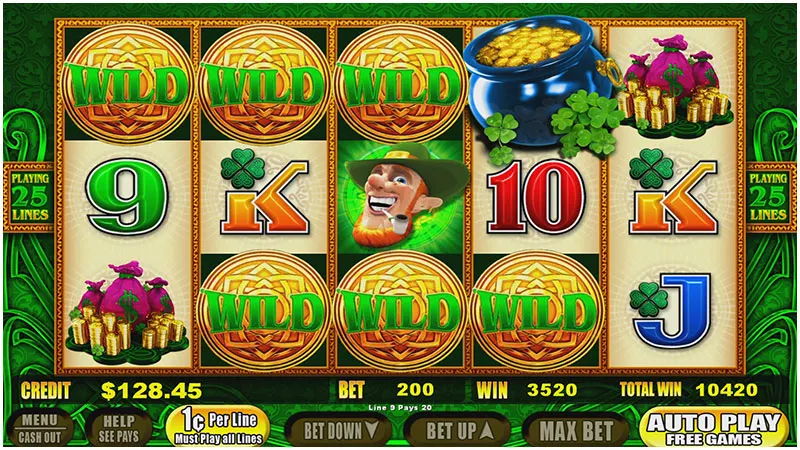 Wild Lepre’Coins — Grand Vision Gaming