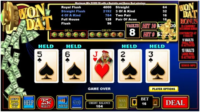 Won Dat Poker — Grand Vision Gaming