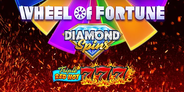 Wheel of Fortune Diamond Spins Triple Red Hot 7s — IGT