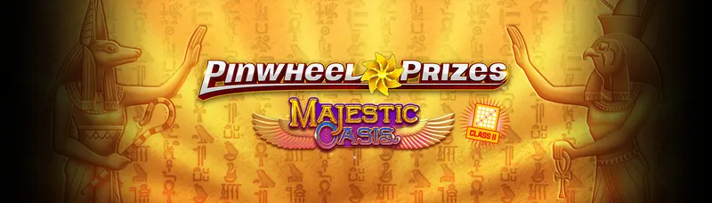 Pinwheel Prizes Majestic Oasis — Incredible Technologies