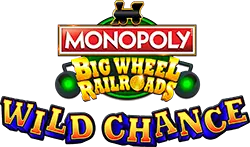 MONOPOLY Big Wheel RailRoads - Wild Chance - WAP - High Denom — Light & Wonder