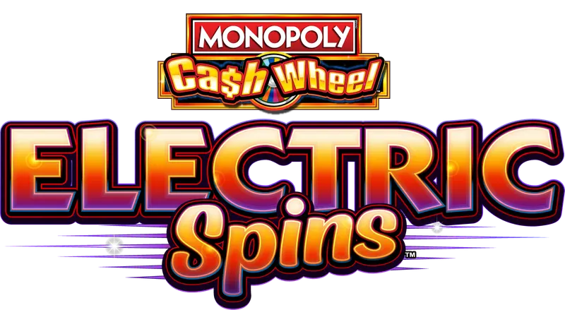 MONOPOLY Cash Wheel - Electric Spins - Stars & Bars Jackpots — Light & Wonder